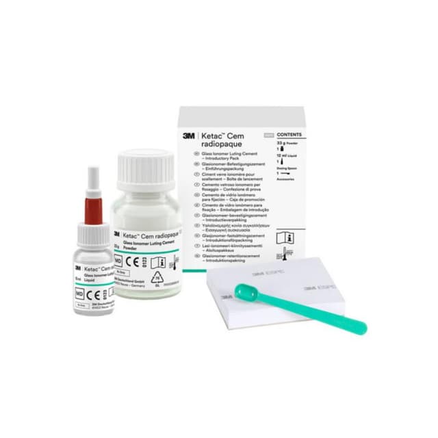 3M™ Ketac™ Cem Radiopaque Glass Ionomer Luting Cement Intro Kit