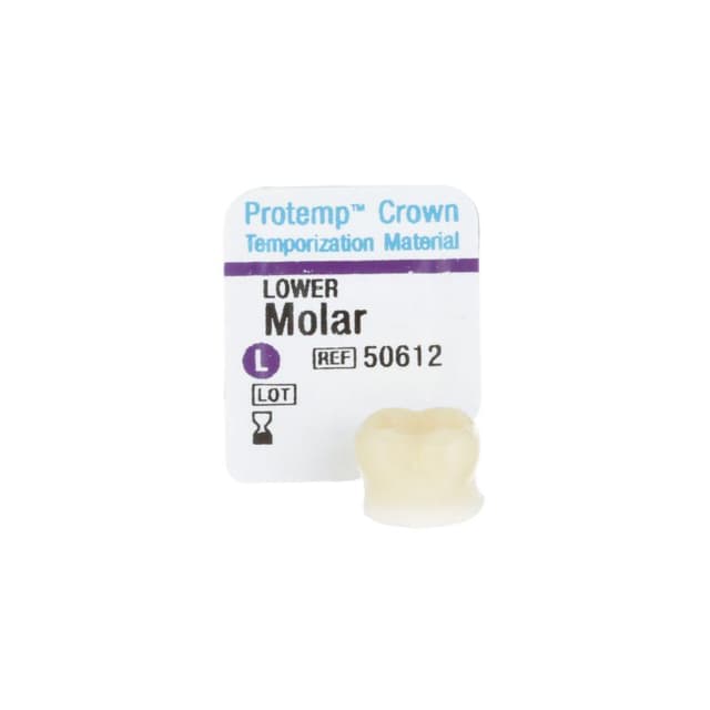 3M™ Protemp™ Crown Temporization Material Molar Lower Large 5 Crowns