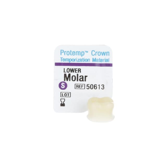 3M™ Protemp™ Crown Temporization Material Lower Molar Small 5 Crowns