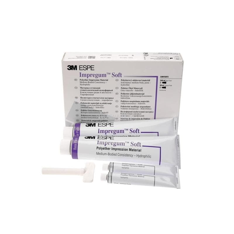 3M™ Impregum™ Soft Medium And Light Bodied Polyether Tray Impression Material Intro Kit
