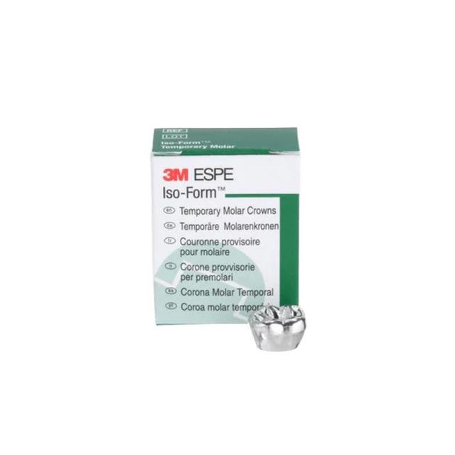 3M™ Iso-Form™ Temporary Molar Crowns U75 Upper Left Second Molar 5 Crowns