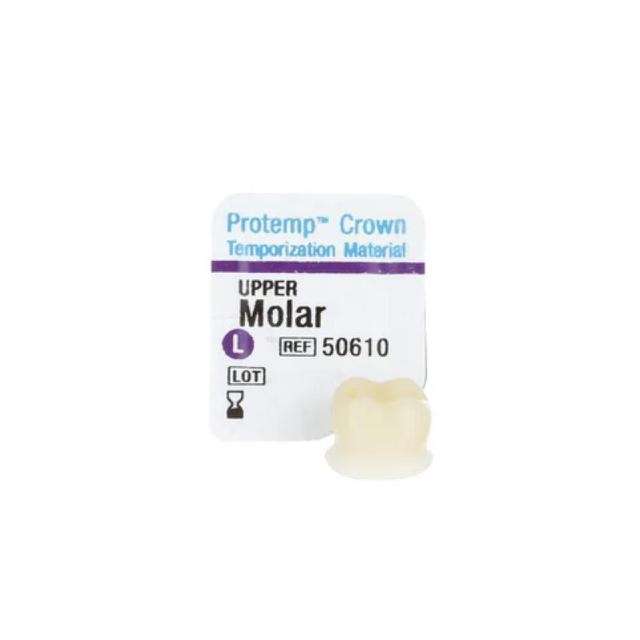 3M™ Protemp™ Crown Temporization Material Molar Upper Large 5 Crowns