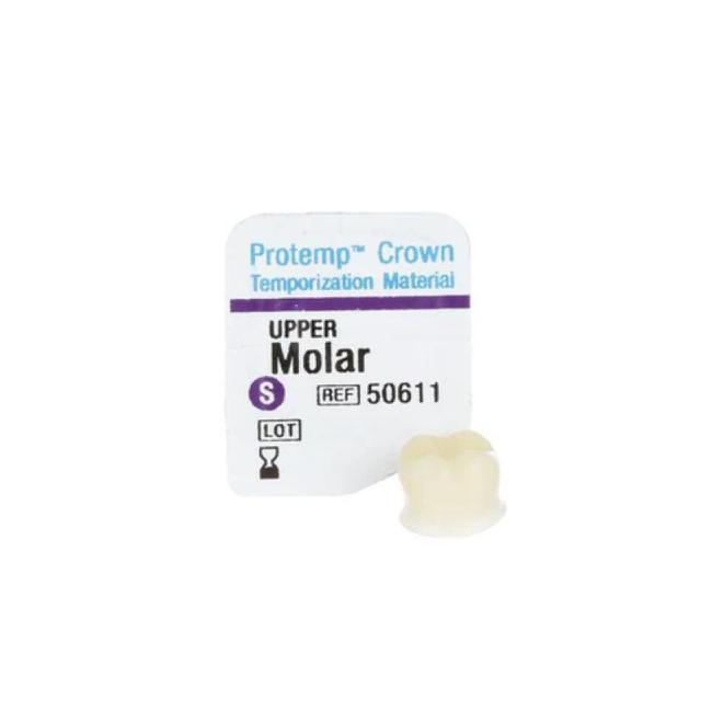 3M™ Protemp™ Crown Temporization Material Molar Upper Small 5 Crowns