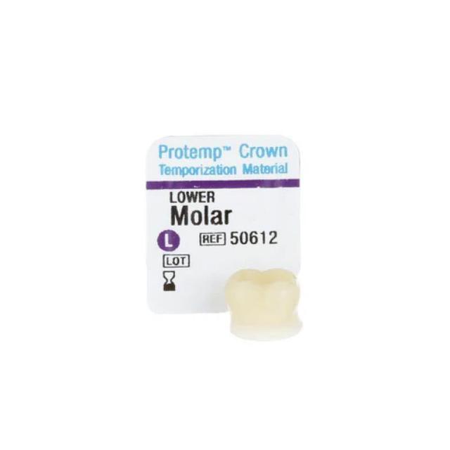 3M™ Protemp™ Crown Temporization Material Molar Lower Large 5 Crowns
